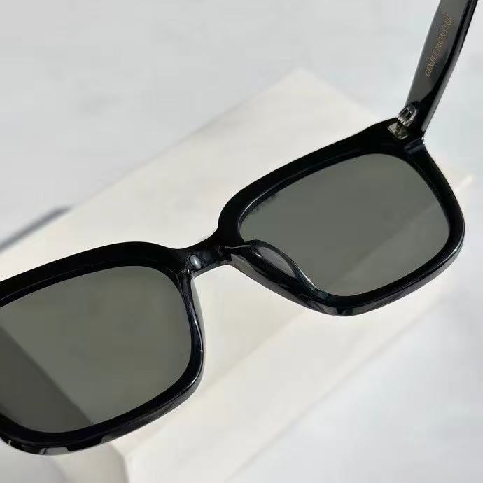 2025 New Ins Black Sunglasses Women's Uv400 Seaside Holiday Sunshade Sunglasses